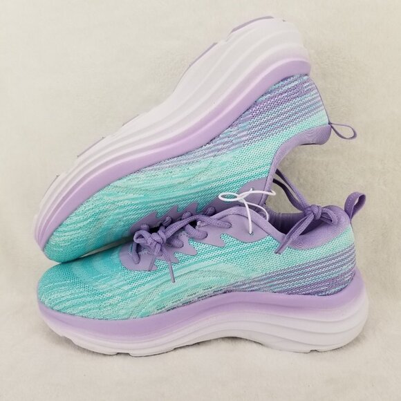 ✅MTA Aurora Aerolite And Memory Foam Women’s 11M Athletic Sneakers Aqua/purple - Picture 9 of 10